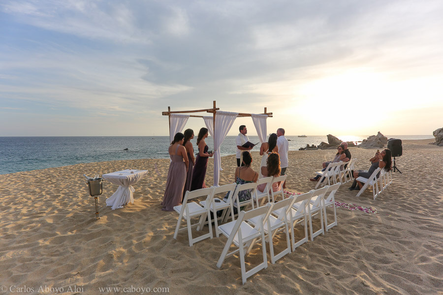 Pedregal beach cabo beach weddings